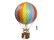 画像1: バルーン（熱気球）オブジェ　LL/レインボー (1)