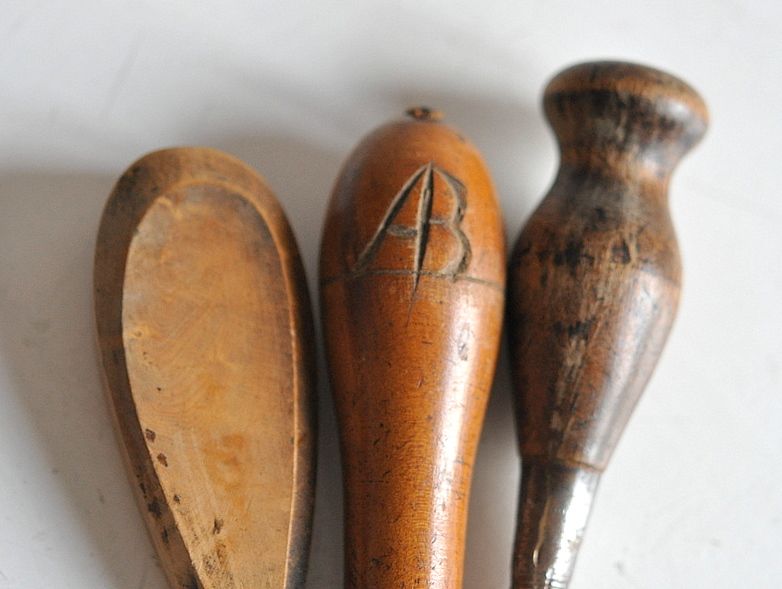 フランスの靴職人の古道具3セットアンティーク雑貨職人の古道具