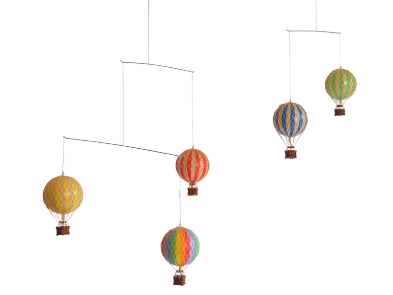 バルーン（熱気球）のモビール / PRIMARYAuthentic Modelsモビール