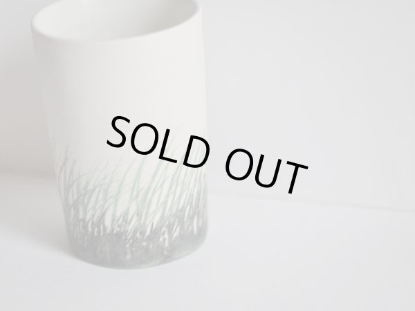 画像2: 風になびく草モチーフゴブレ（M） (2)