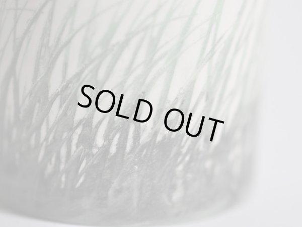 画像3: 風になびく草モチーフゴブレ（M） (3)