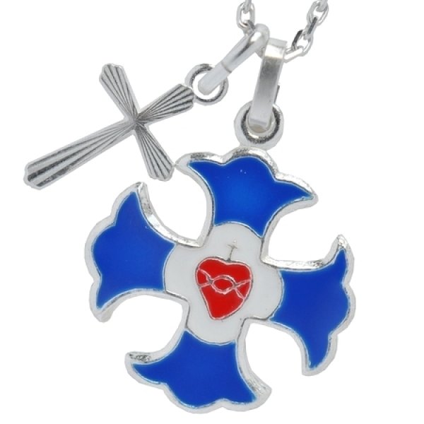 画像3: 変形クロスシルバーチャーム (3)