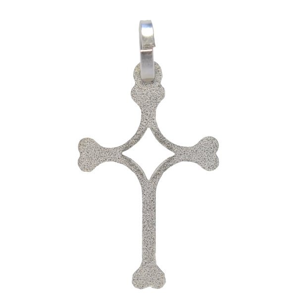 画像2: シルバーカラークロスチャーム (2)