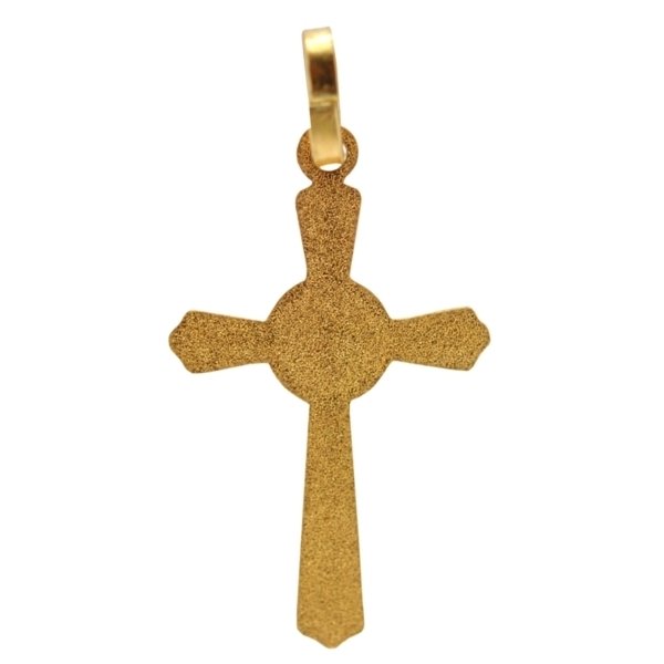 画像2: ゴールド×ホワイトクロスチャーム (2)