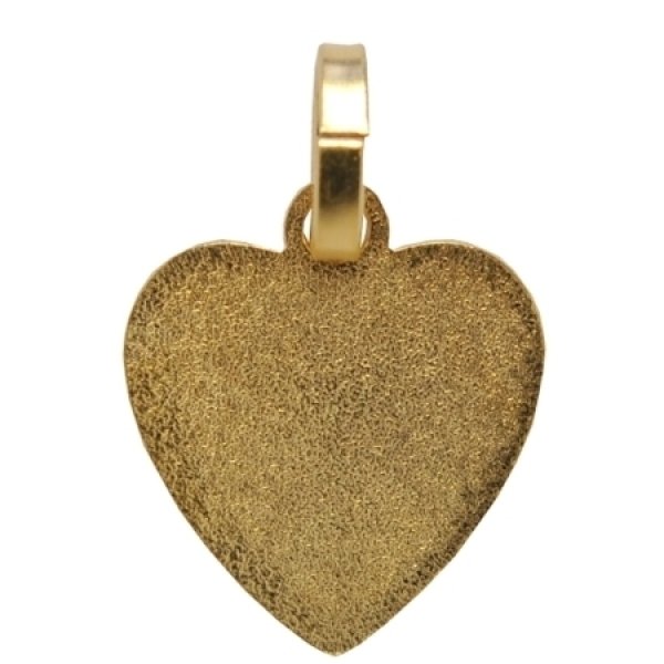 画像2: ゴールドハート型チャーム (2)