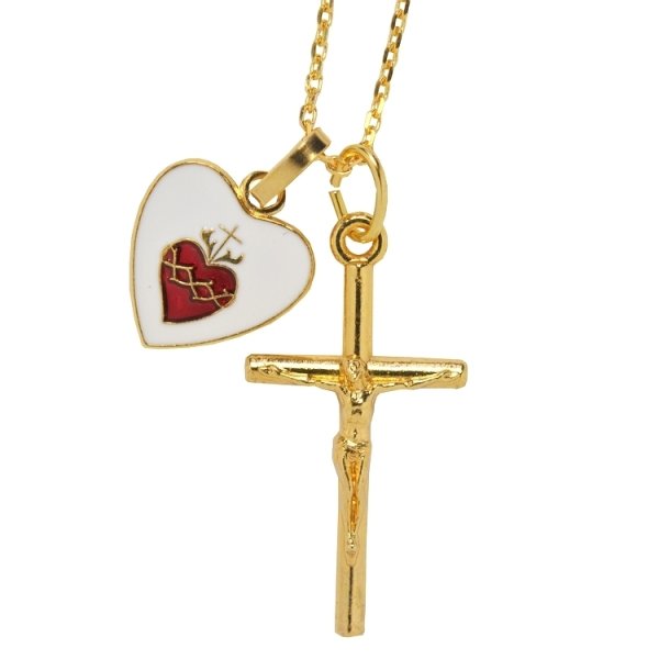 画像3: ゴールドハート型チャーム (3)