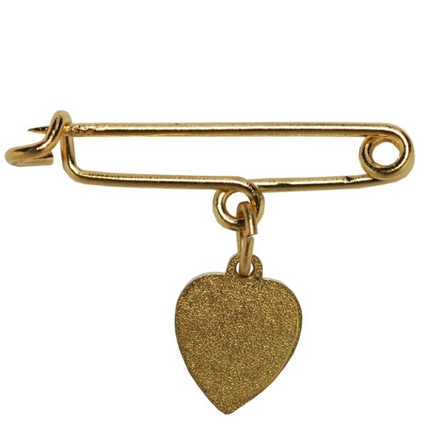 画像2: 聖テレジアゴールドブローチ (2)