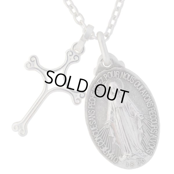 画像3: 奇跡のメダイ教会不思議のメダイシルバーチャーム（L） (3)