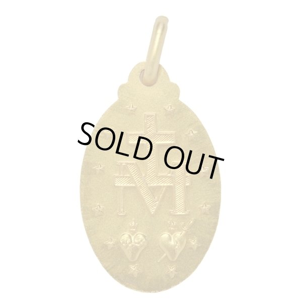 画像2: 奇跡のメダイ教会不思議のメダイゴールドチャーム（L） (2)