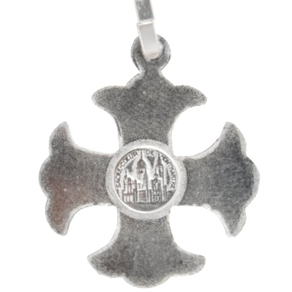 画像2: サクレクール寺院変形クロスチャーム (2)