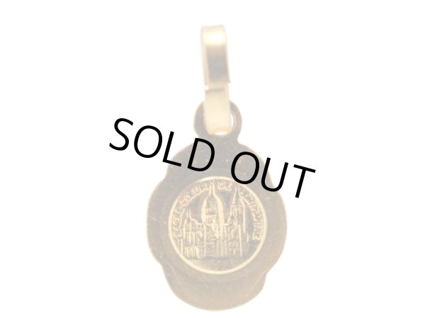 画像2: サクレクール寺院ゴールドハートチャーム (2)