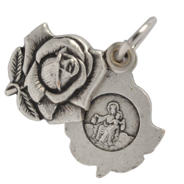 画像3: サクレクール寺院バラ型開閉タイプチャーム (3)