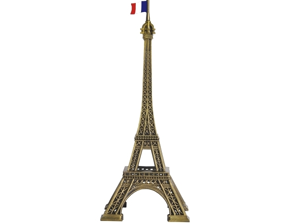 画像1: エッフェル塔オブジェ17.0cm（フランス国旗付）